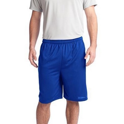 Sport-Tek® PosiCharge® Tough Mesh Pocket Short.