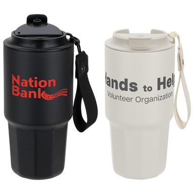 SENSO® Dash 21 oz Vacuum Insulated Stainless Steel Tumbler with Hand Strap