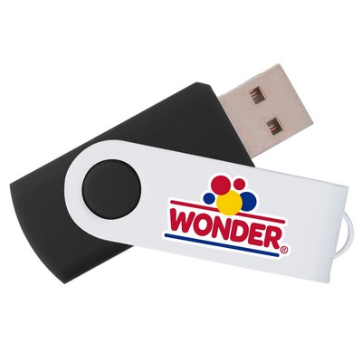 iClick® 3.0 White Swivel USB Flash Drive 32GB